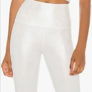 Beyond Yoga Iridescent Snakeskin Leggings (Worn 1x!)